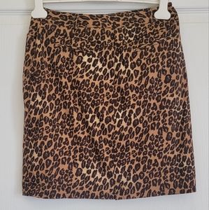 Animal Print Skirt